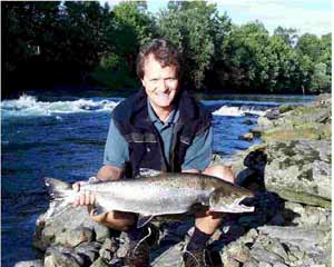 Björn Sjurseth,Heggdal med lax 6,5 kg fångad på zon 11 den 17'e juli.