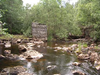 Bild från Lågvatten i Enångersån.