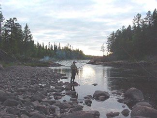 Karsbergsforsen. Foto:Staffan Larsson, Norrfix.