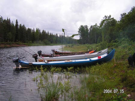 Här kan man ta sig upp i biälvar med hjälp av forsbåtar. Foto:Fredrik M Skaulu.