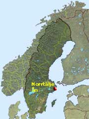 Här i Norrtälje rinner Norrtäljeån