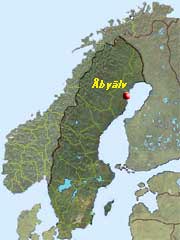 Här strax ovanför Byske ligger Åbyälven