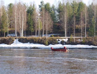 Båtfiske är tillåtet.