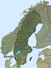 Här i Göteborg ligger Sävån.