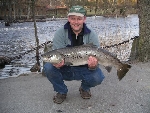 öring 88 cm lång 8,4kg från pool 16 mörrum 4/4 -08 jürg späti-switzerland