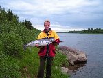 Lovikka lax 8 kg tagen av Magnus Folin
10 juli