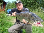 9,1 kg Gaula lax. Mogge Holmsten