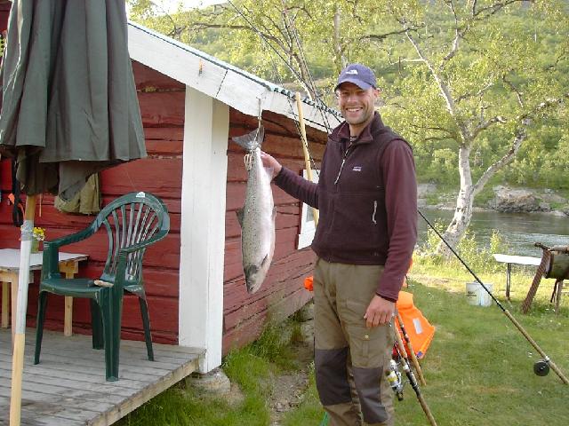 Tanalaks fra Levajok Fjellstue Fiskecamp 2005.