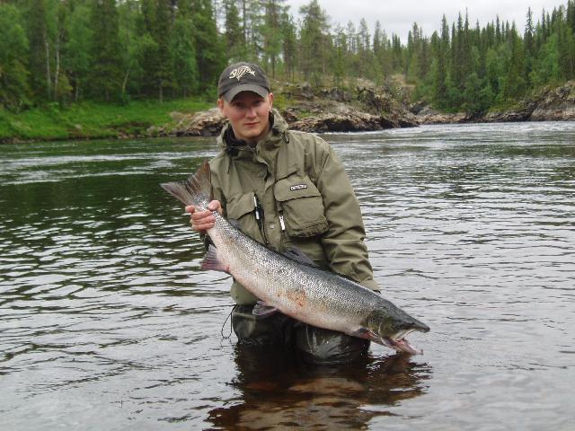 Lax 7,12kg tagen av Peter Eriksson, Neitigården.