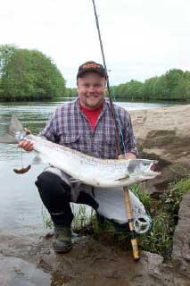 Mats Rubinsson.med Lagan Majlax 9,2kg. foto P.Atteson