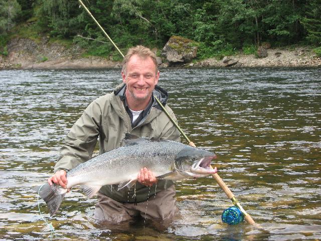 Stefan Larsson lax på 9,3 Gaula 17/7 2008